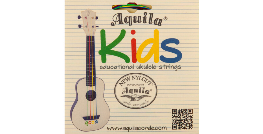 Aquila Kids Farbsaiten + Filzplektren