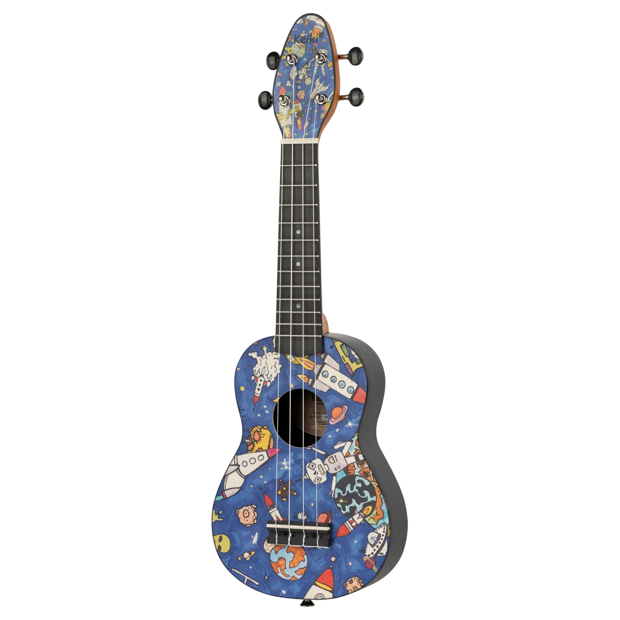 Keiki - Ortega  Sopran Ukulele mit Zubehör