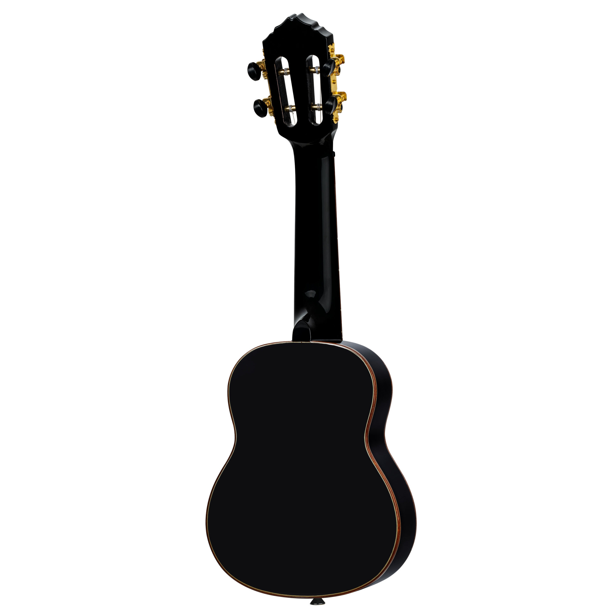 Sopran Ukulele 21" Ortega schwarz mit GigBag-Stimmgerät + Plektren Sopran Ukulele 21" Ortega schwarz mit GigBag-Stimmgerät + Plektren