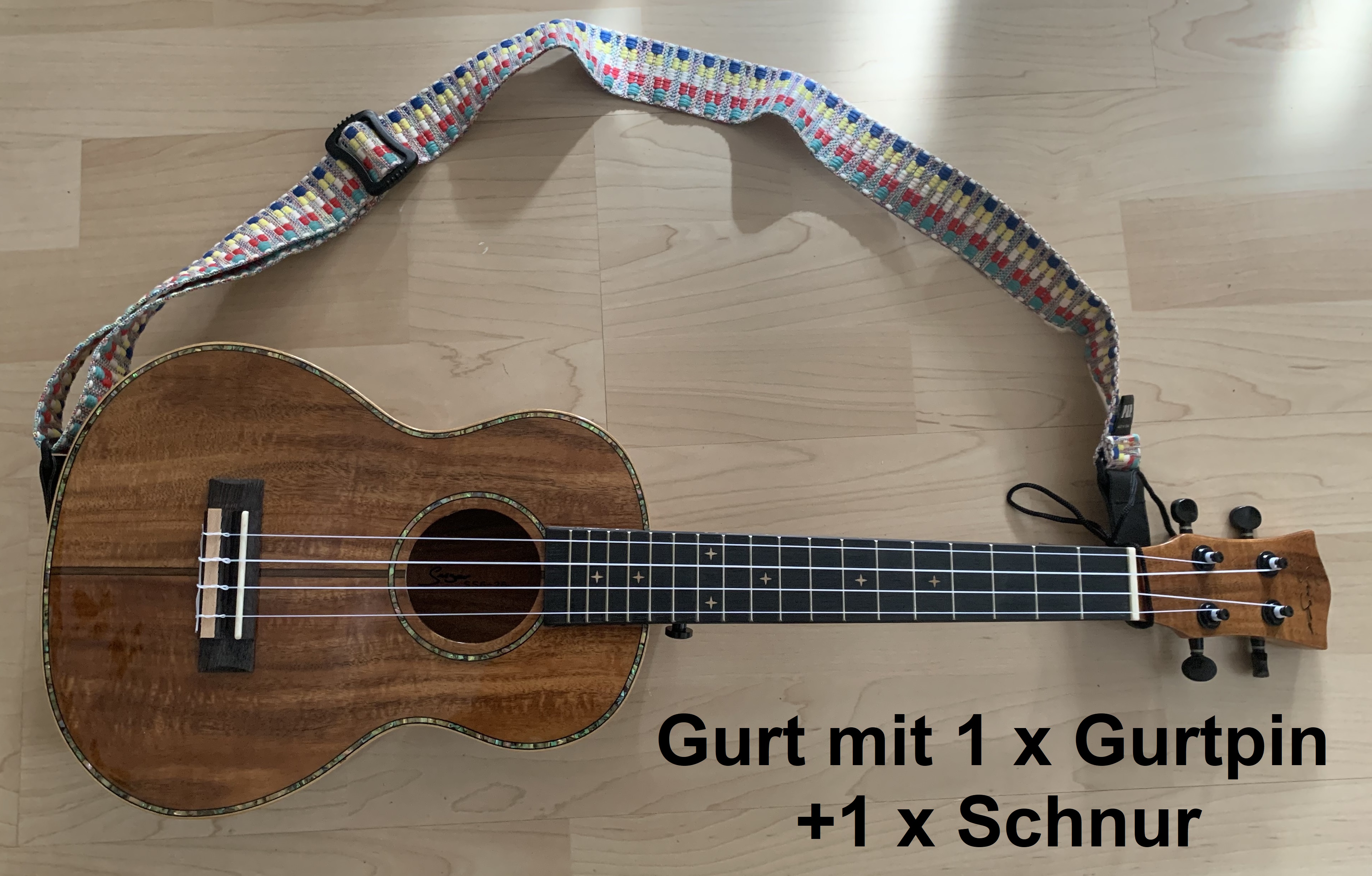 Gurt aus Baumwolle - Ethnisches Muster für Gurtpins