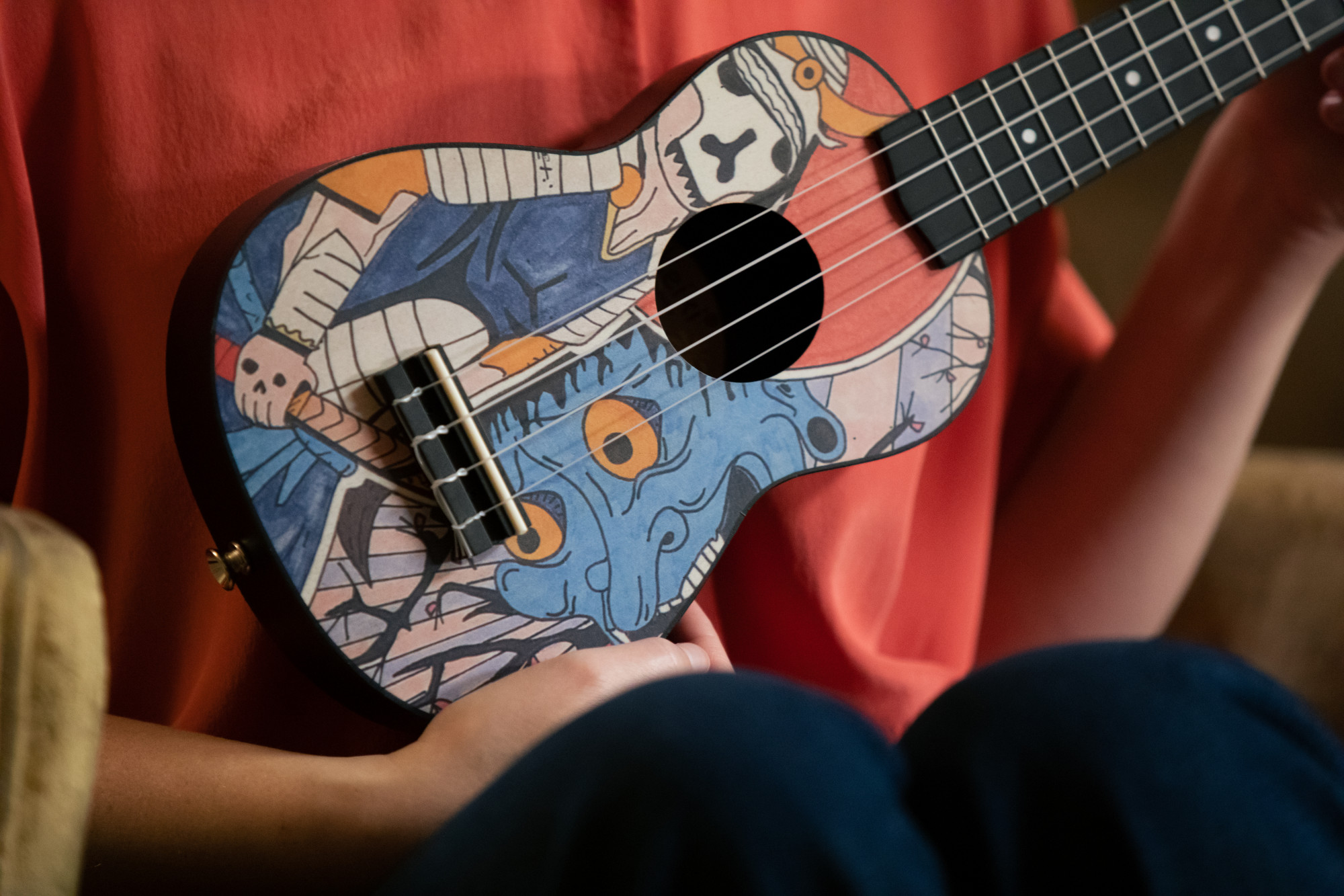 Keiki Sopran Ukulele mit Zubehör Keiki Sopran Ukulele mit Zubehör