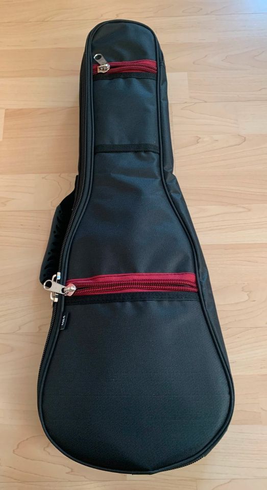 Sopranino Linkshänder Ukulele mit Zubehör