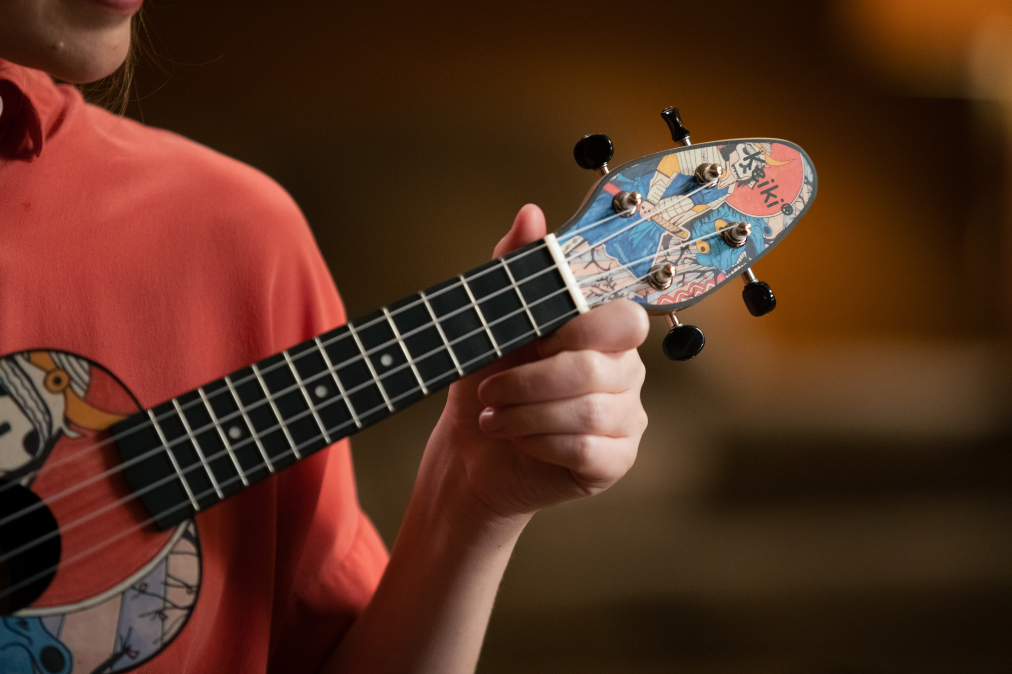Keiki Sopran Ukulele mit Zubehör Keiki Sopran Ukulele mit Zubehör