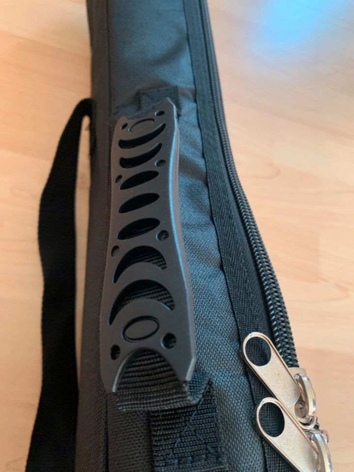 Sopranino Linkshänder Ukulele mit Zubehör